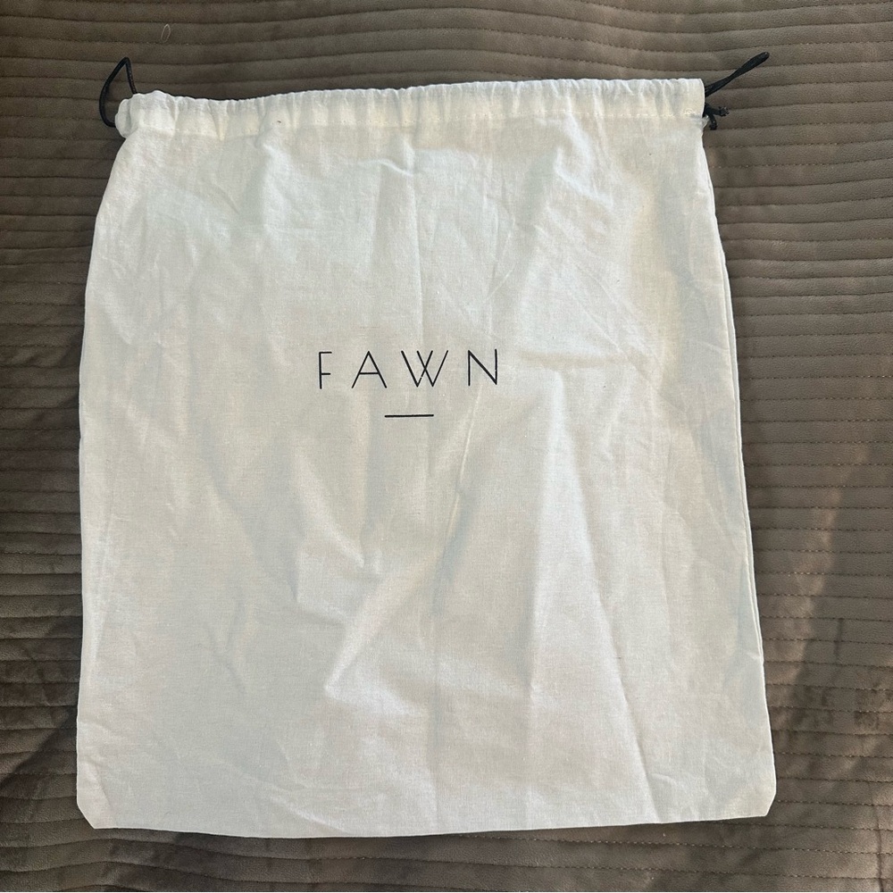 FAWN Design White Drawstring Dust Bag - Picture 6 of 6